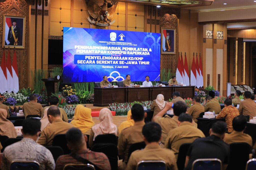 SAH!, Payung Hukum Koperasi Merah Putih Daerah Jatim Selesai Harmonisasi