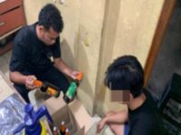 Sat Res Narkoba Polres Garut Amankan 11 Botol Miras di Jalan Raya Samarang