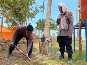 Aksi Sosial Mahasiswa STIK 83: Bangun Sumur Bor dan Data Kebutuhan Warga Aceh Utara
